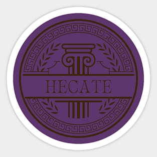 hecate Sticker